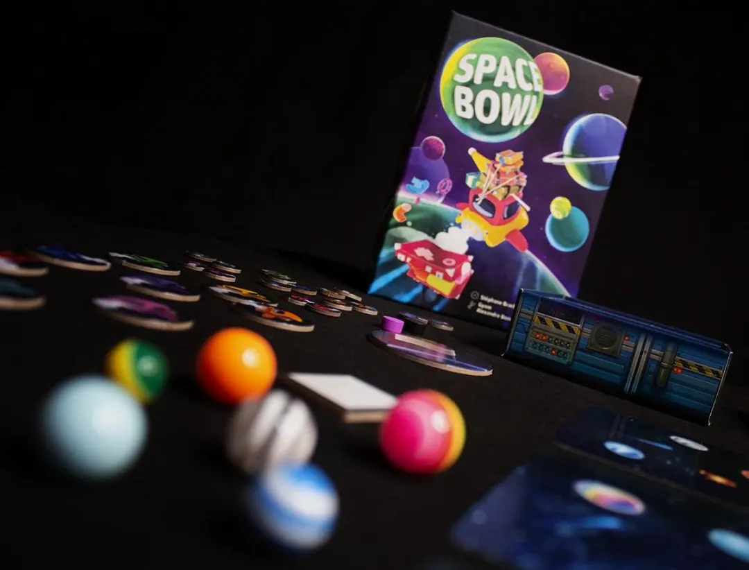 Geronimo Games Space Bowl Interactief Behendigheidsspel 01015 - 2-8 Spelers
