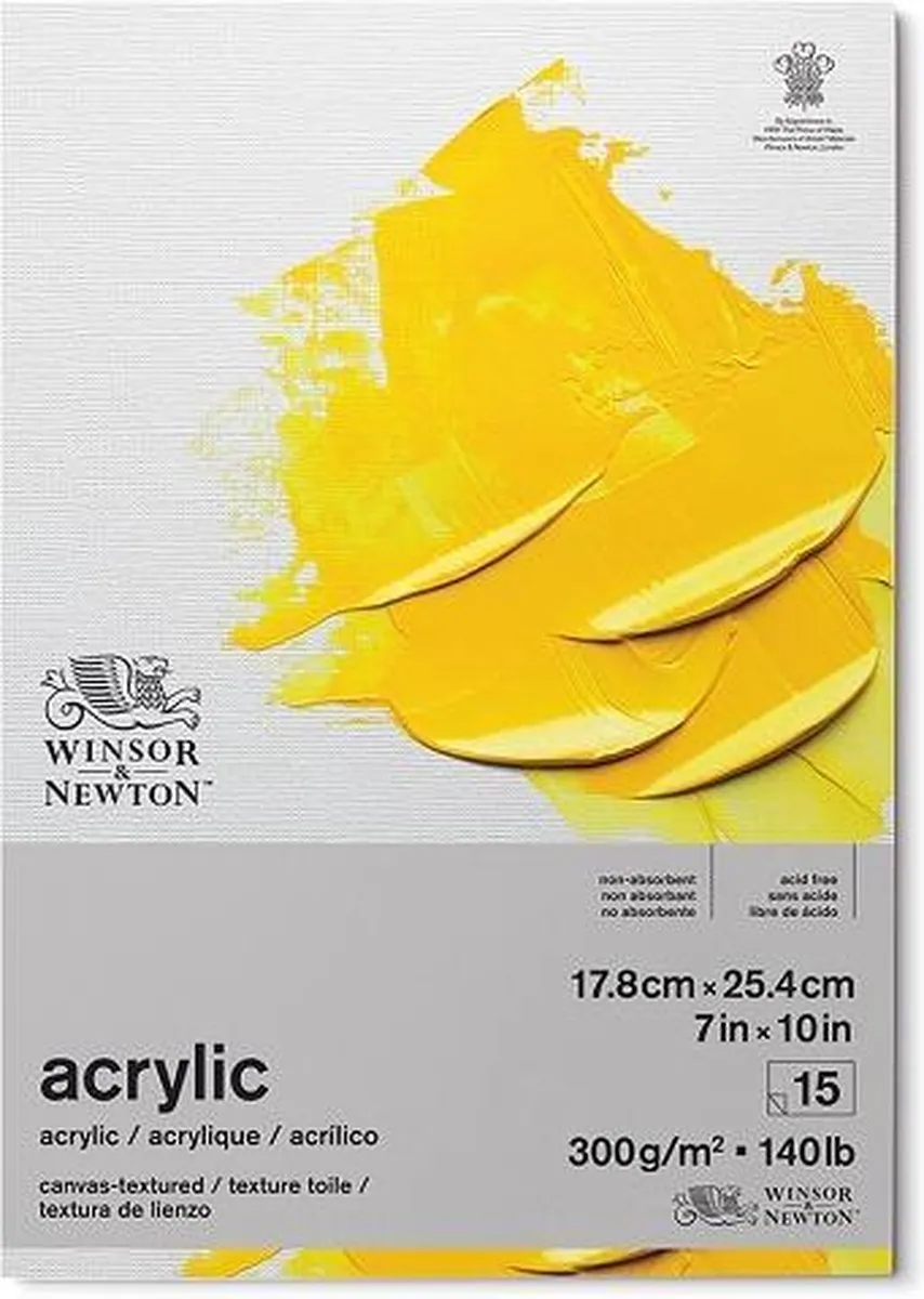 Winsor & Newton Acrylic Papier 18x26cm