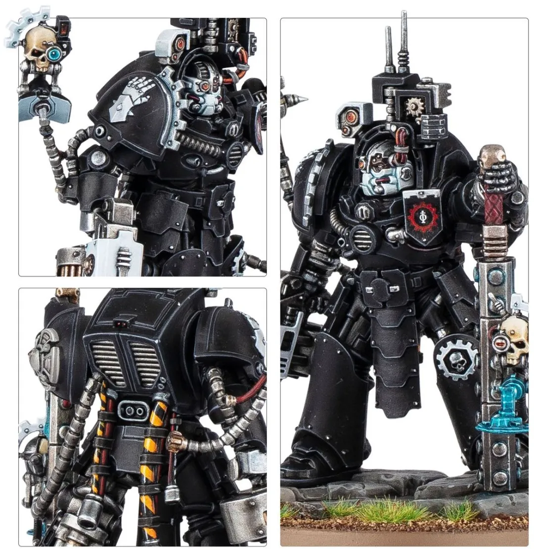 Games Workshop Space Marines Iron Hands Caanok Var - 25 Onderdelen