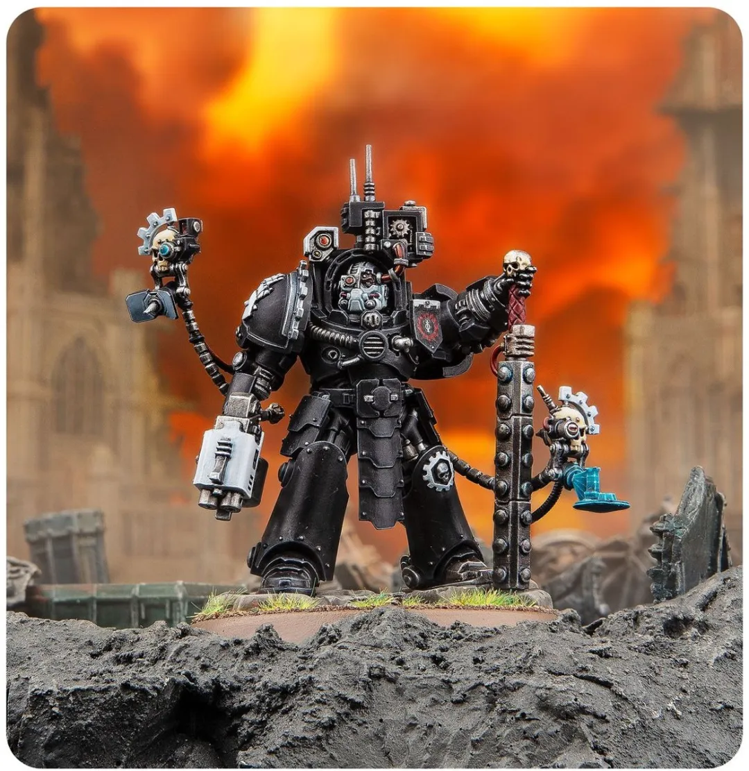 Games Workshop Space Marines Iron Hands Caanok Var - 25 Onderdelen