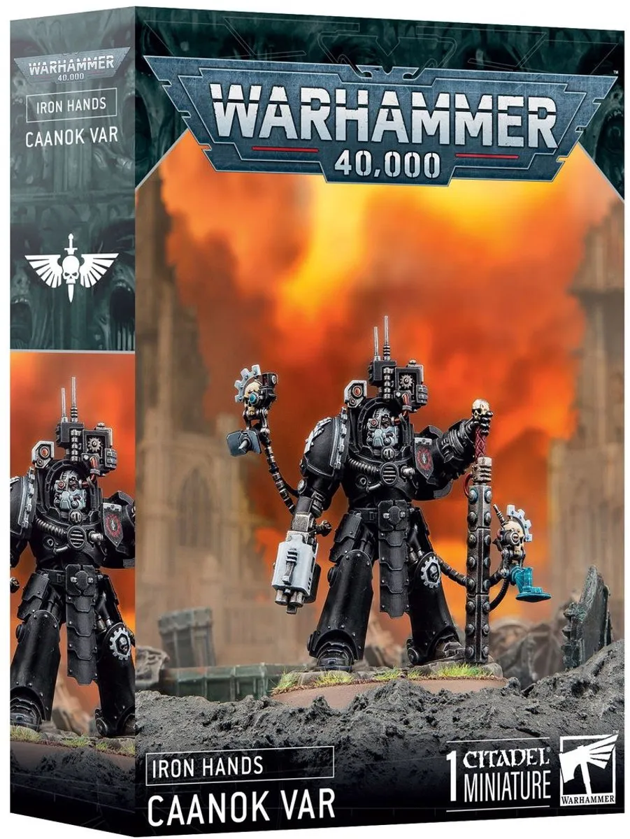 Games Workshop Space Marines Iron Hands Caanok Var