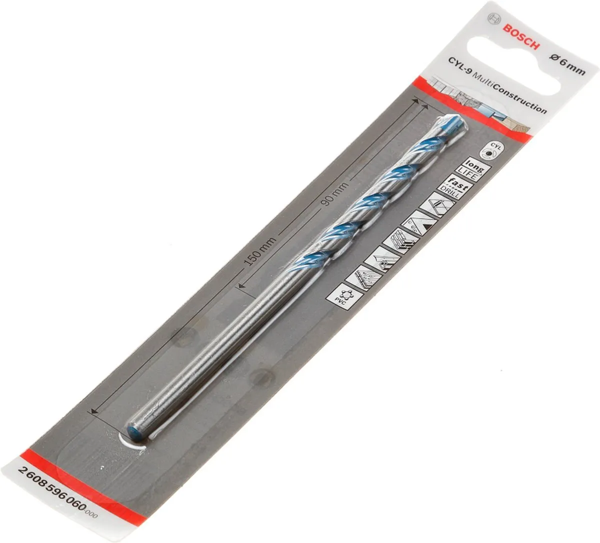 Bosch CYL-9 Multi Construction Boor 6mm