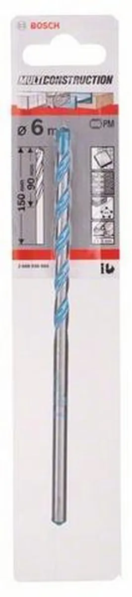 Bosch CYL-9 Multi Construction Boor 6mm - 6x90x150mm