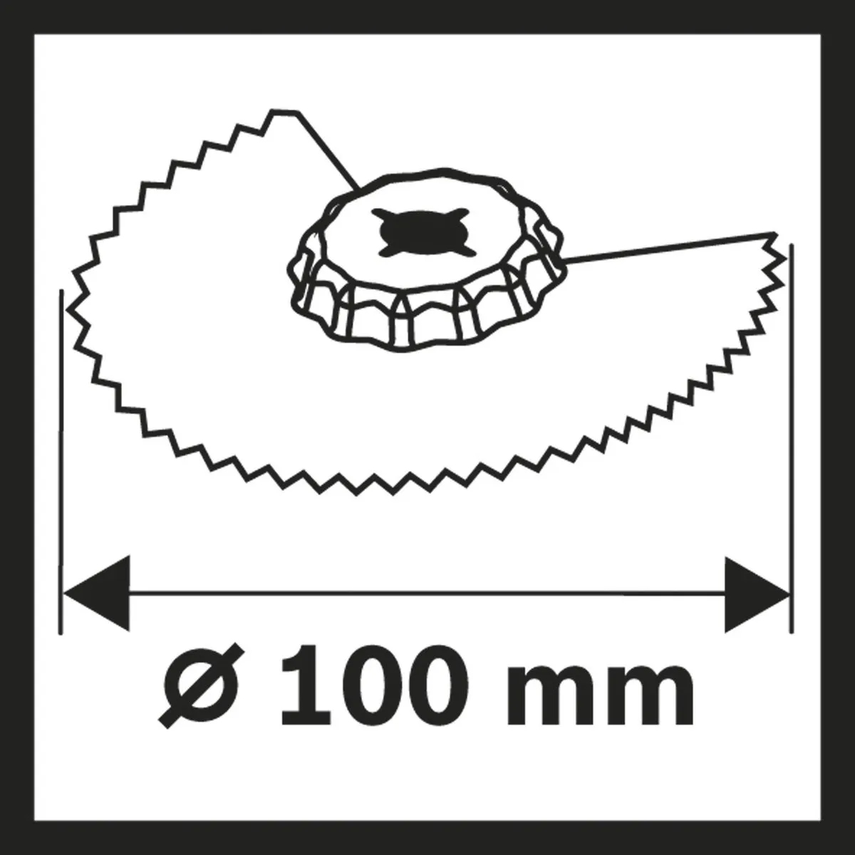 Bosch ACZ 100 BB Segmentzaagblad - 100mm - Hout