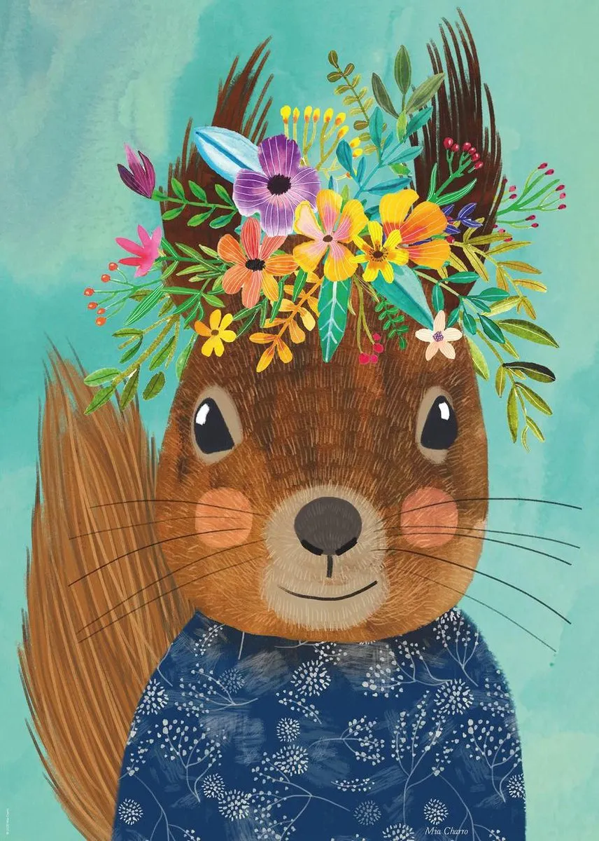 Heye Sweet Squirrel Legpuzzel 1000 Stuks - Multicolor