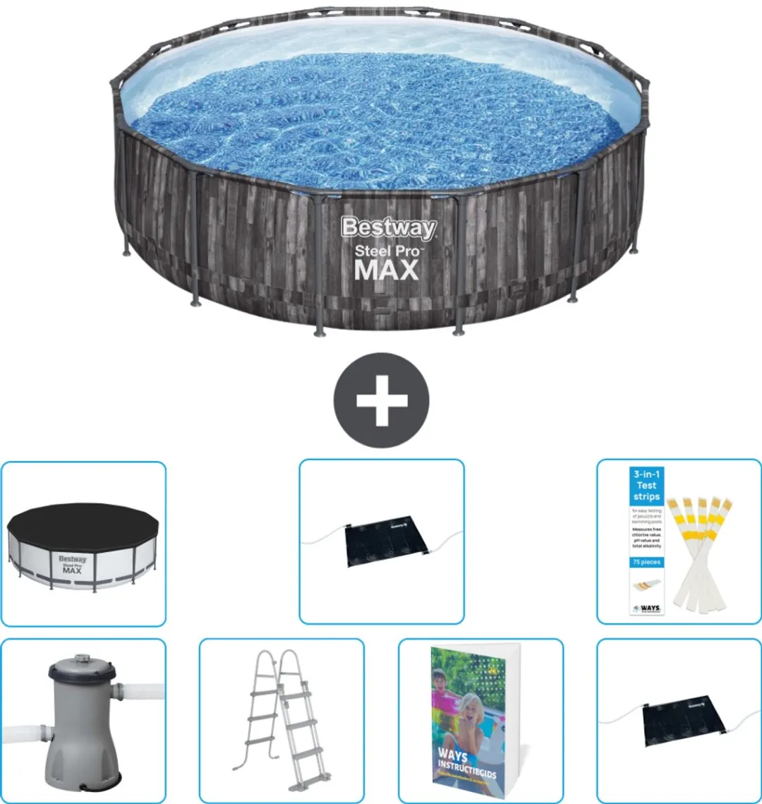 Bestway Steel Pro MAX Zwembad 427x107cm