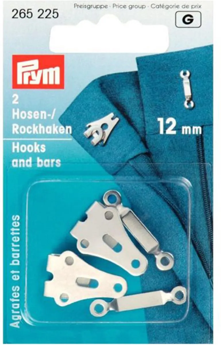 Prym Broek- en Rokhaken ST 12mm