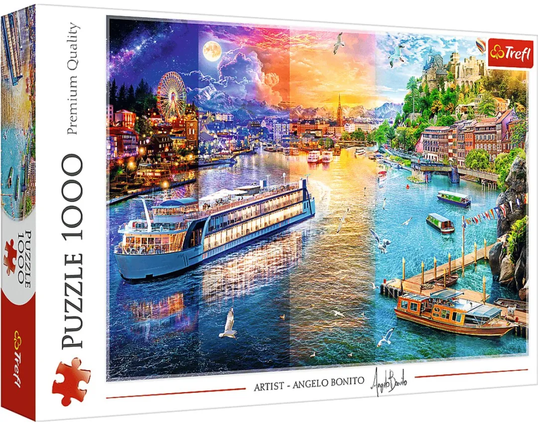 Trefl Legpuzzel River Cruise 1000 Stuks
