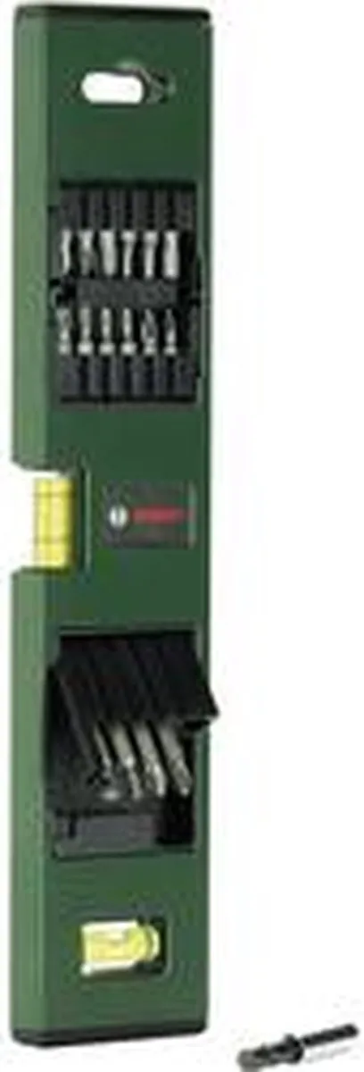 Bosch Waterpas met 12 Schroefbits - 25mm