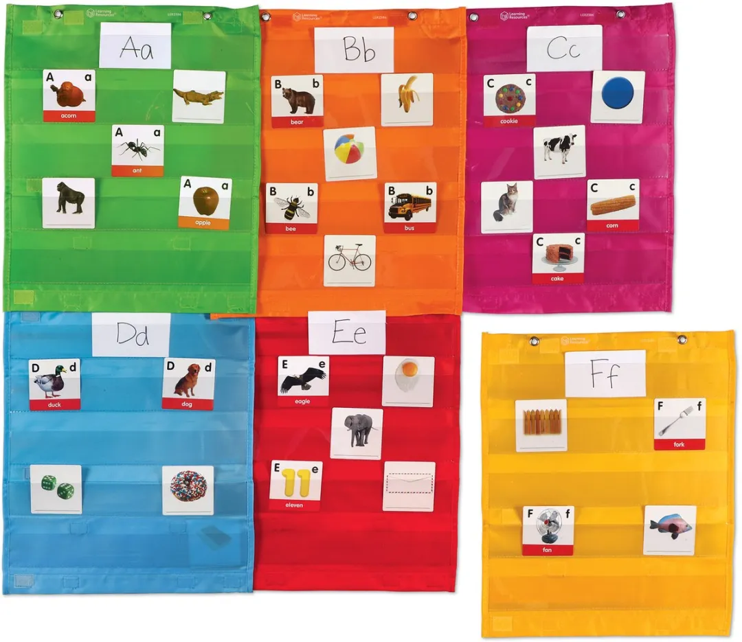 Learning Resources Magnetische Hangtassen - 6 Stuks - Allerlei