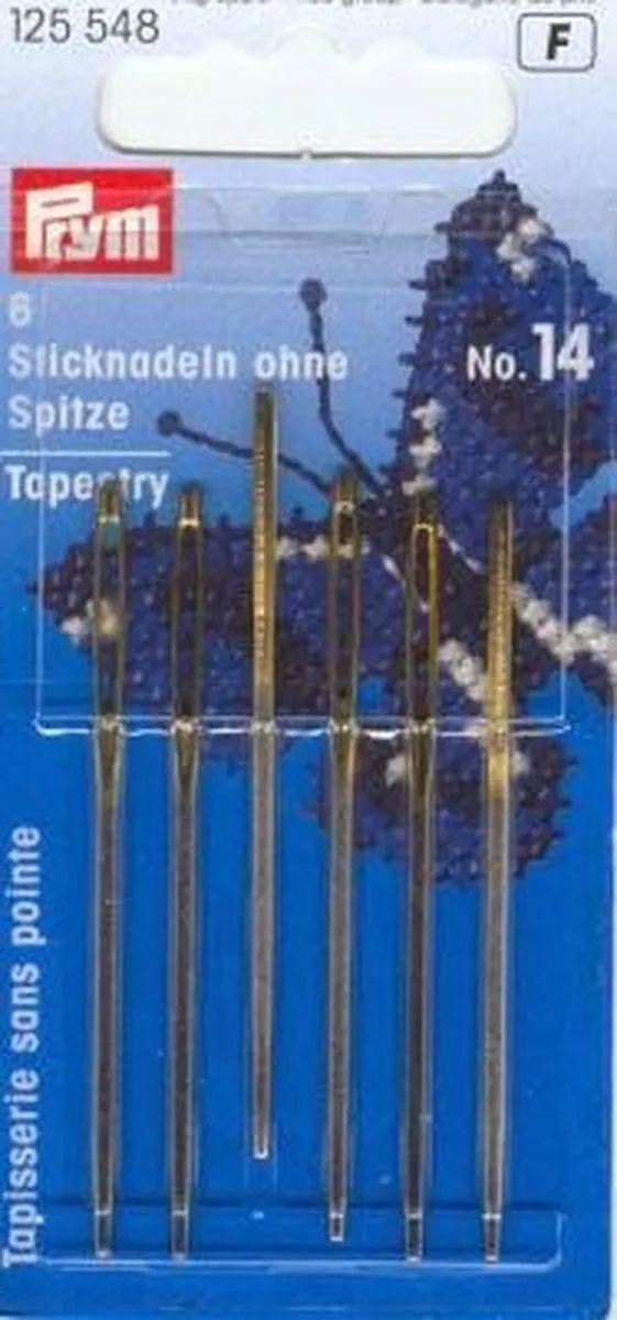 Prym Borduurnaalden Staal No. 14