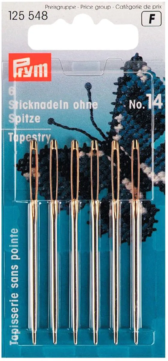 Prym Borduurnaalden Staal No. 14