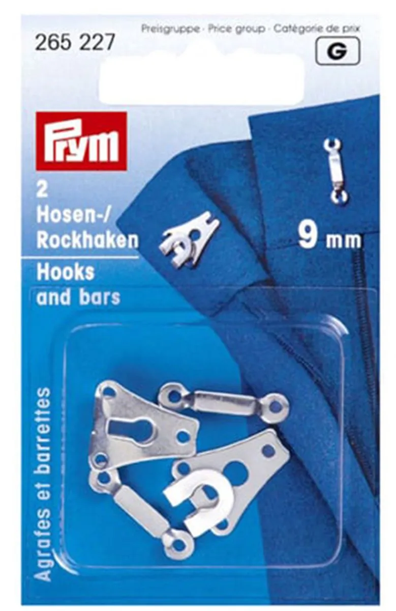Prym Broekhaken 9mm