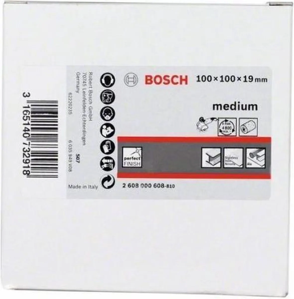 Bosch Vliesschuurwals