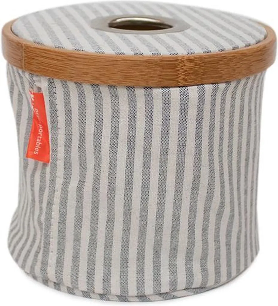 Prym Wol-dispenser Canvas & Bamboe Opvouwbaar - Grijs