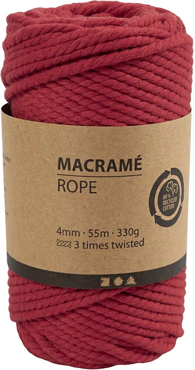 Creativ Company Macramékoord 4mm