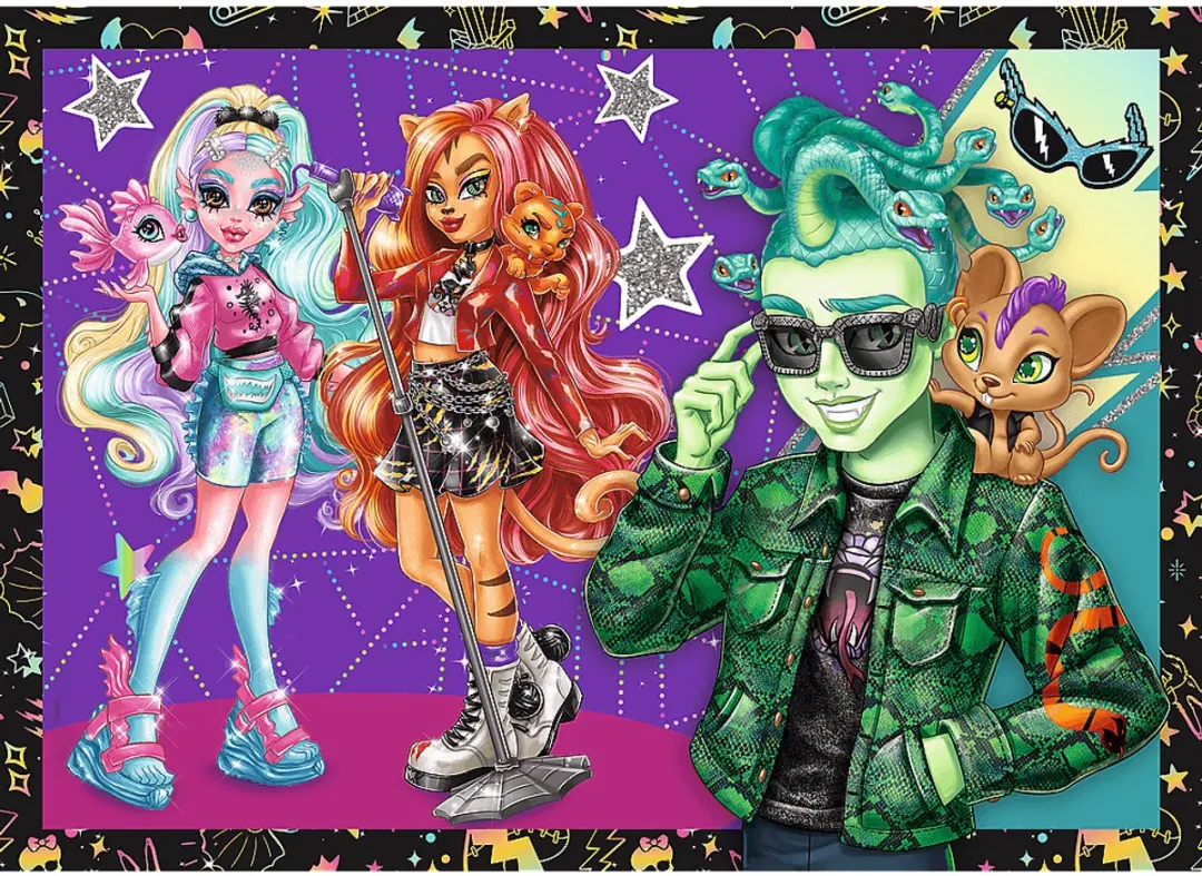 Trefl Stripfiguren Puzzle 70 Stuks - Meerkleurig