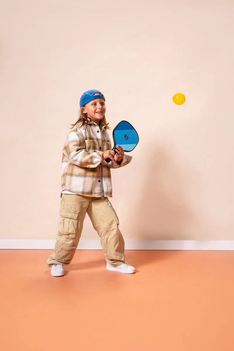 BS Toys Pickleball Set GA524 - 2 Rackets, Net & Ballen - Blauw/Zwart