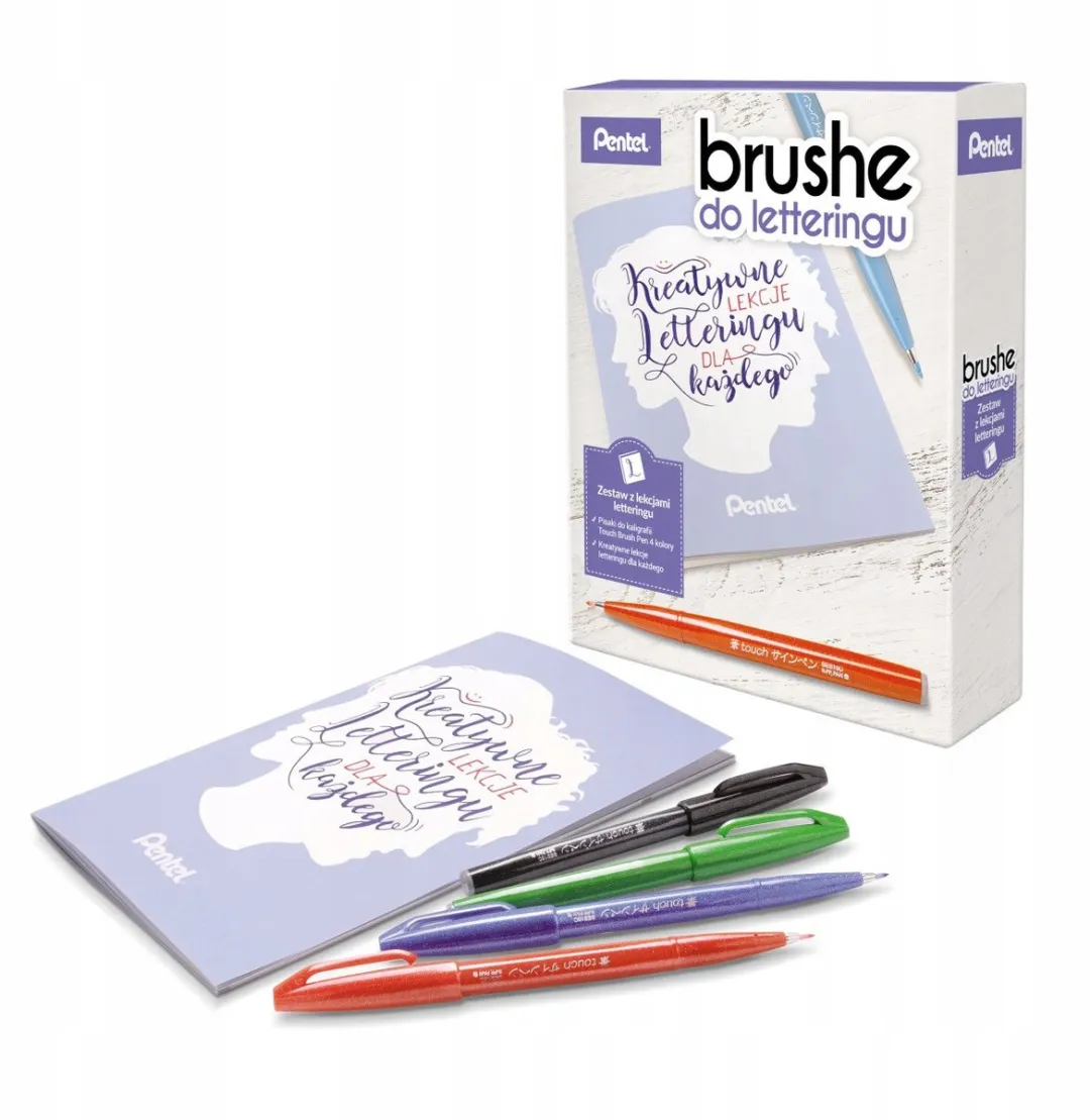 Pentel Brush Sign Pen Set