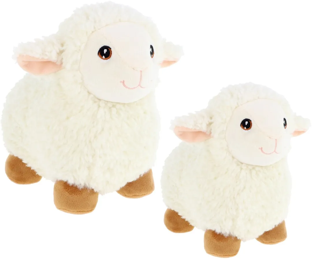 Keel Toys Schapen Knuffels - Wit - 18cm & 25cm
