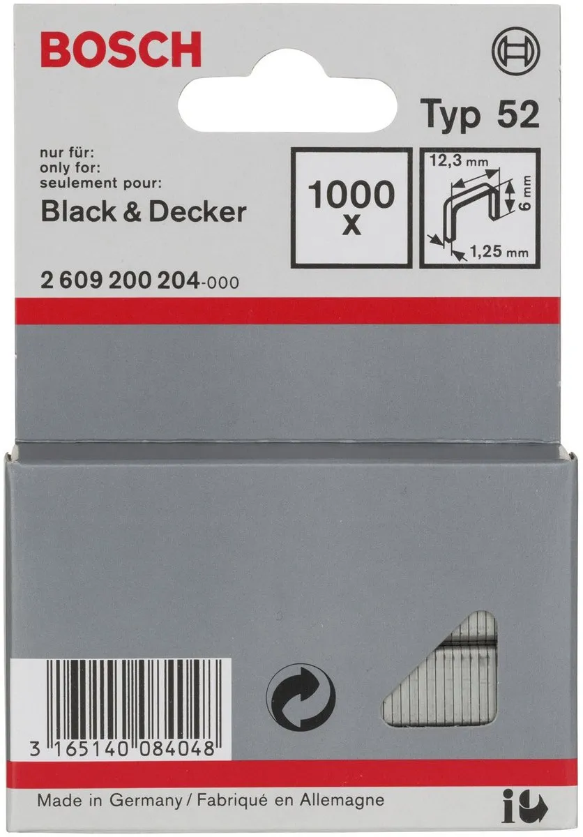 Bosch Schroefdraad M52x1,25x6mm - Type 52