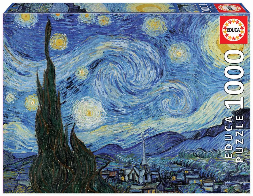 Educa Vincent van Gogh Starry Night Puzzel 1000 Stuks
