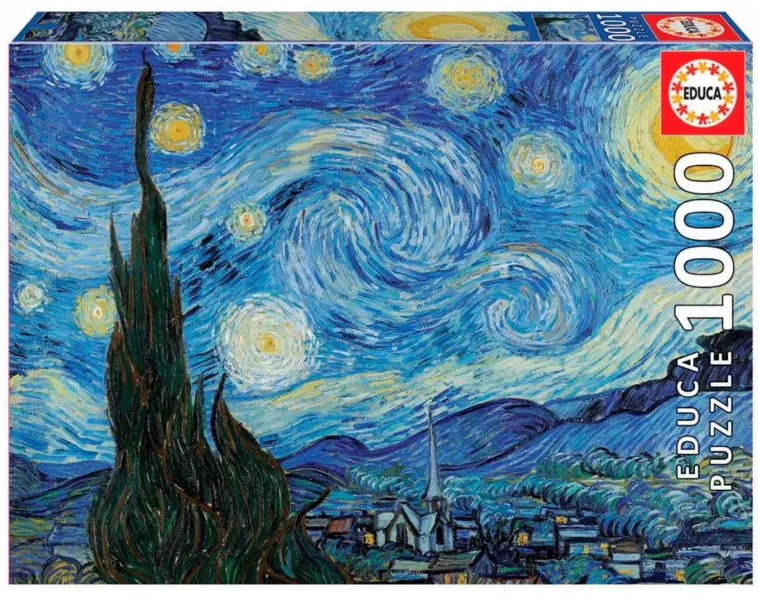Educa Vincent van Gogh Starry Night Puzzel 1000 Stuks - ED19263