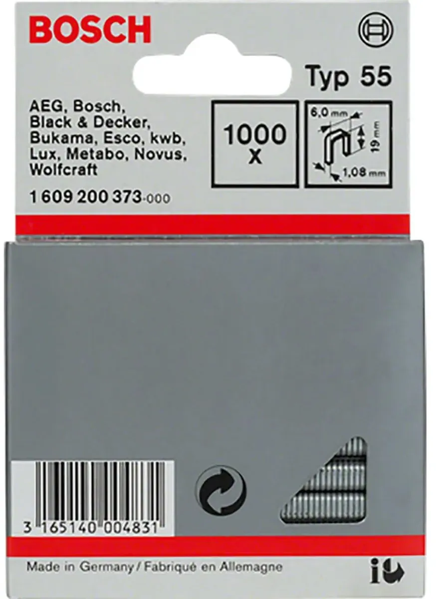 Bosch Niet met Smalle Rug 1609200373 - 1000 Stuks - afbeelding 6 van 6