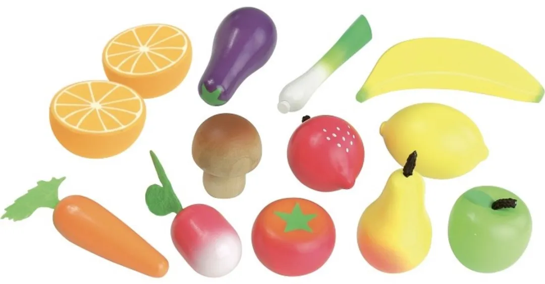Vilac Groenten en Fruitsetje Dag van de Markt - Multicolor