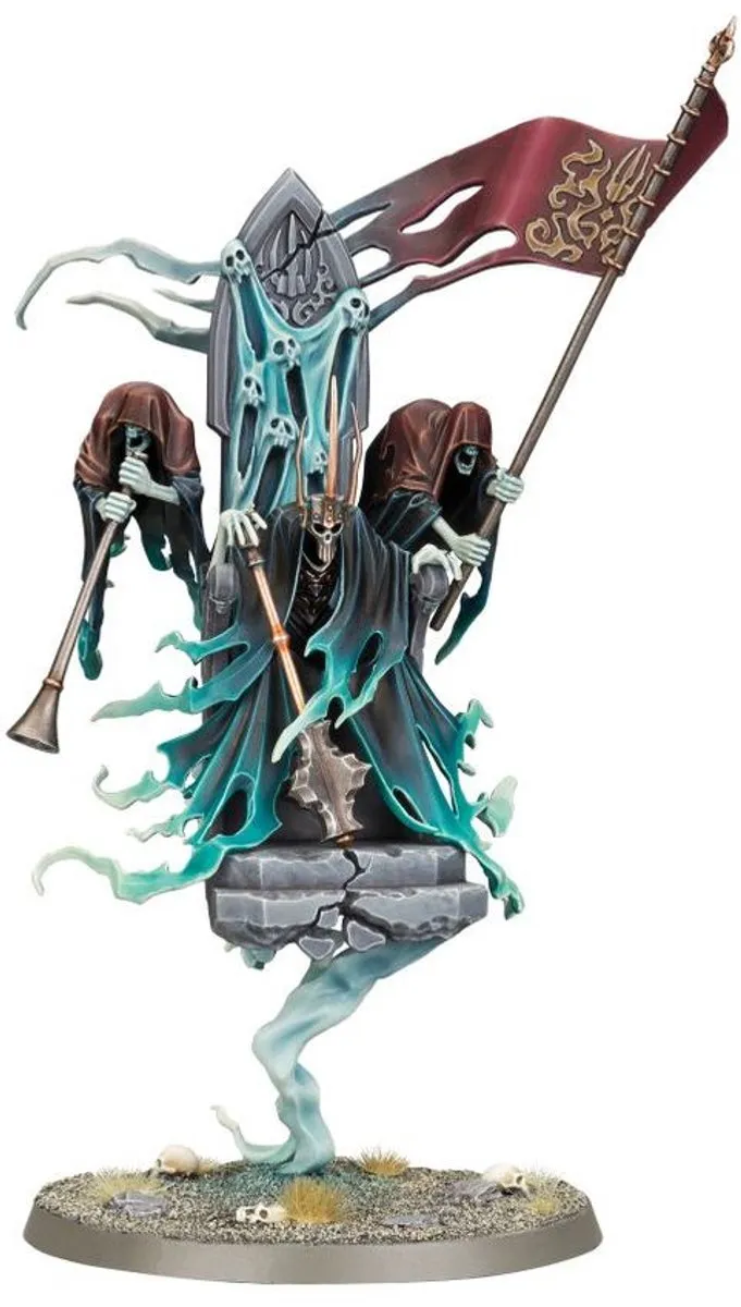 Warhammer Age of Sigmar Nighthaunt Kurdoss Valentian The Craven King 91-24