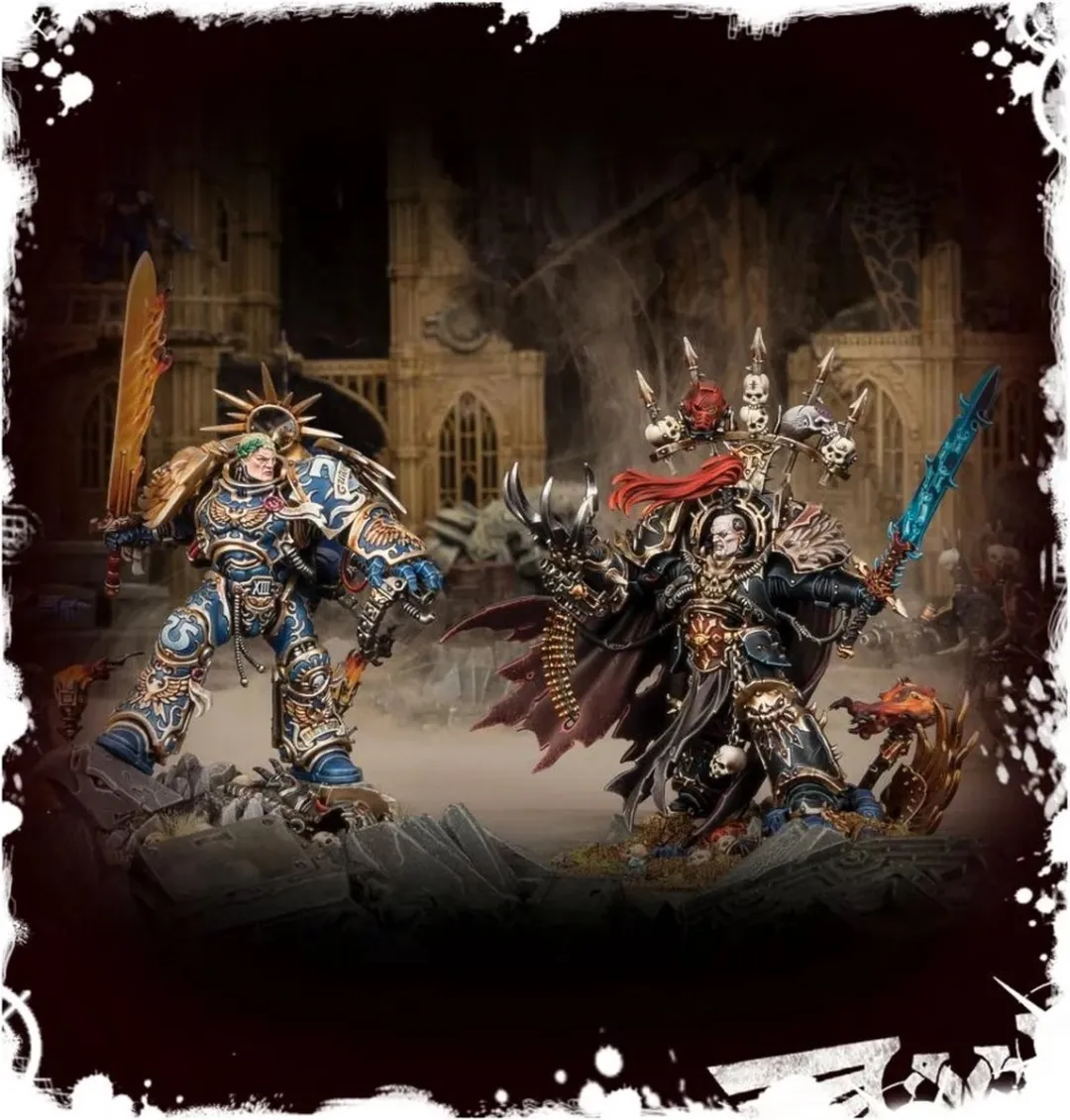 Games Workshop Warhammer 40K Chaos Space Marines Abaddon the Despoiler - 32 Onderdelen
