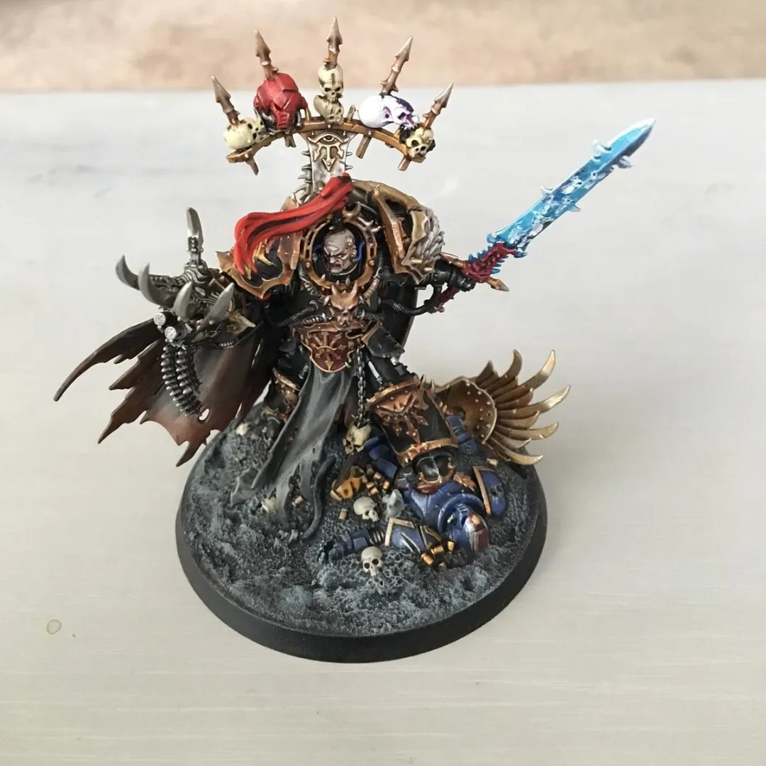 Games Workshop Warhammer 40K Chaos Space Marines Abaddon the Despoiler - 32 Onderdelen