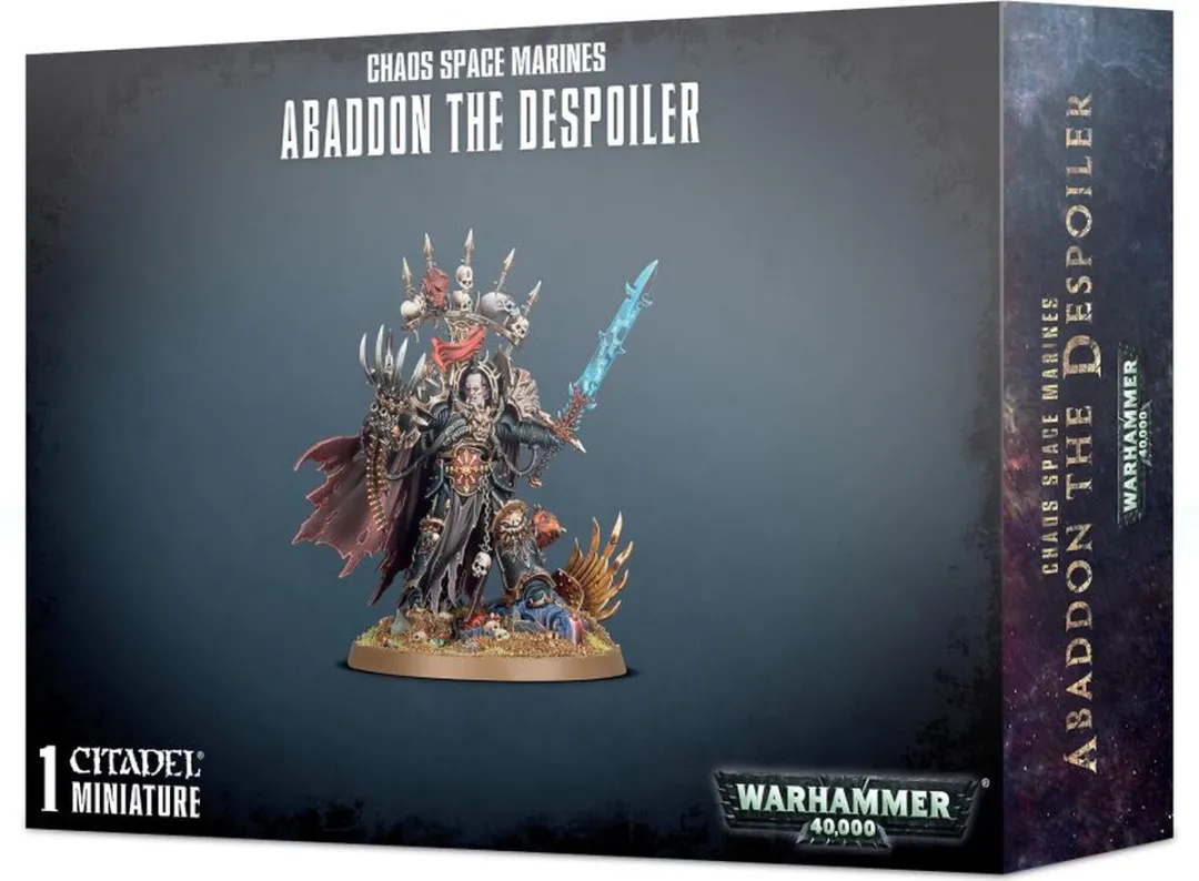 Games Workshop Warhammer 40K Chaos Space Marines Abaddon the Despoiler