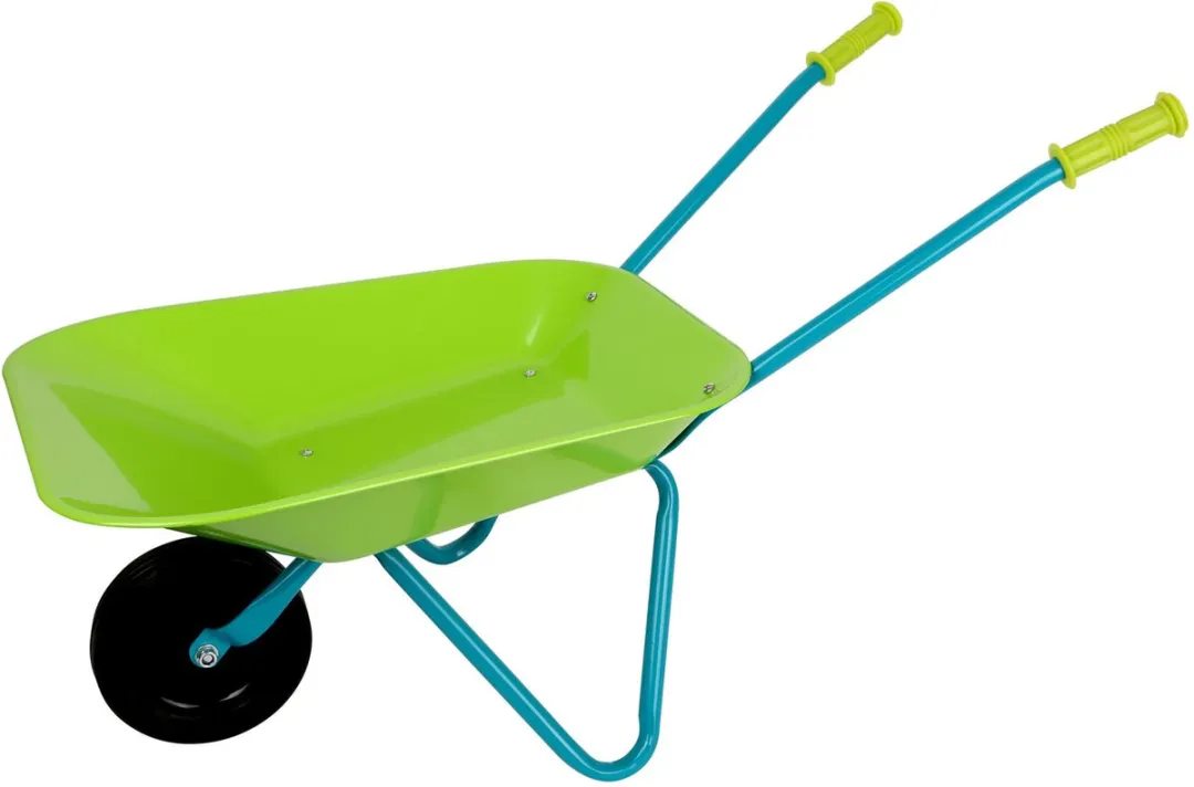 Small Foot Tuingereedschap Kruiwagen 8-delig - Groen - afbeelding 6 van 6