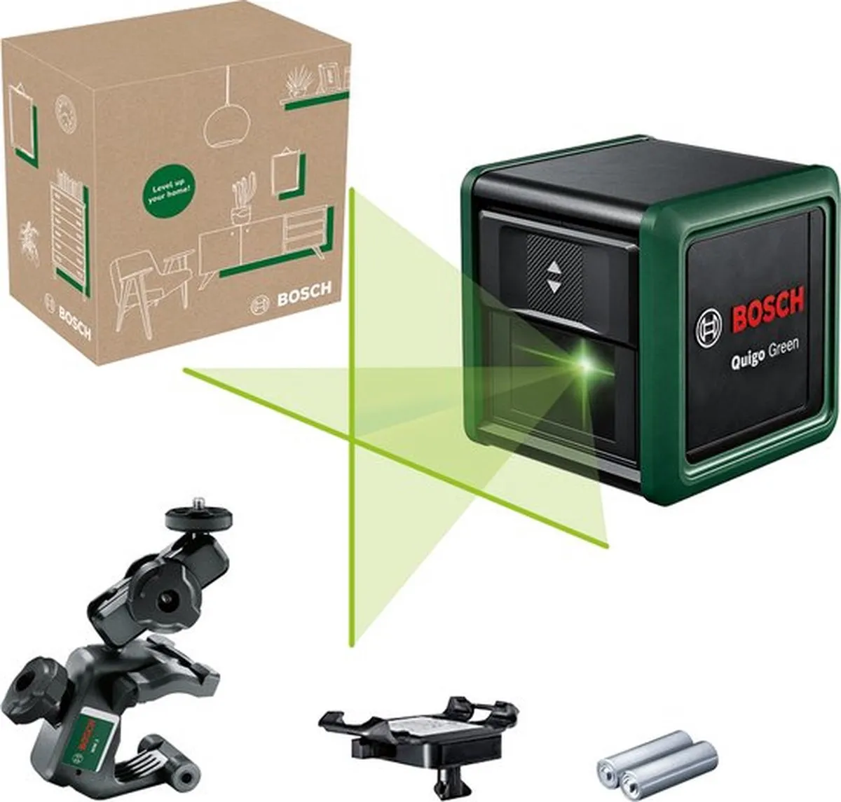 Bosch Quigo Green Kruislijnlaser 0603663CZ0
