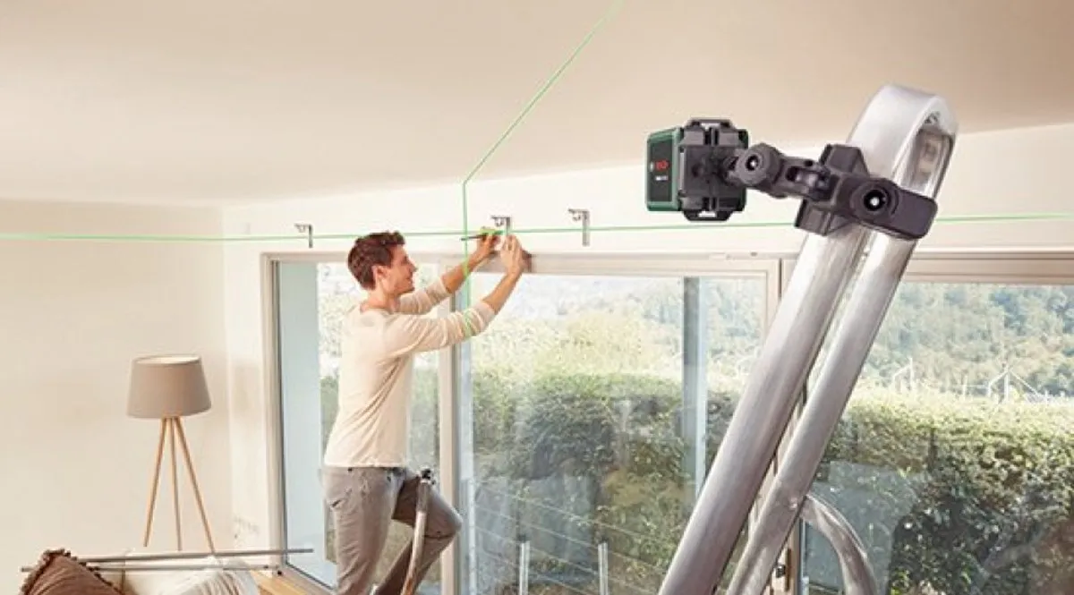 Bosch Quigo Green Kruislijnlaser 0603663CZ0 - Groen - 2 Batterijen