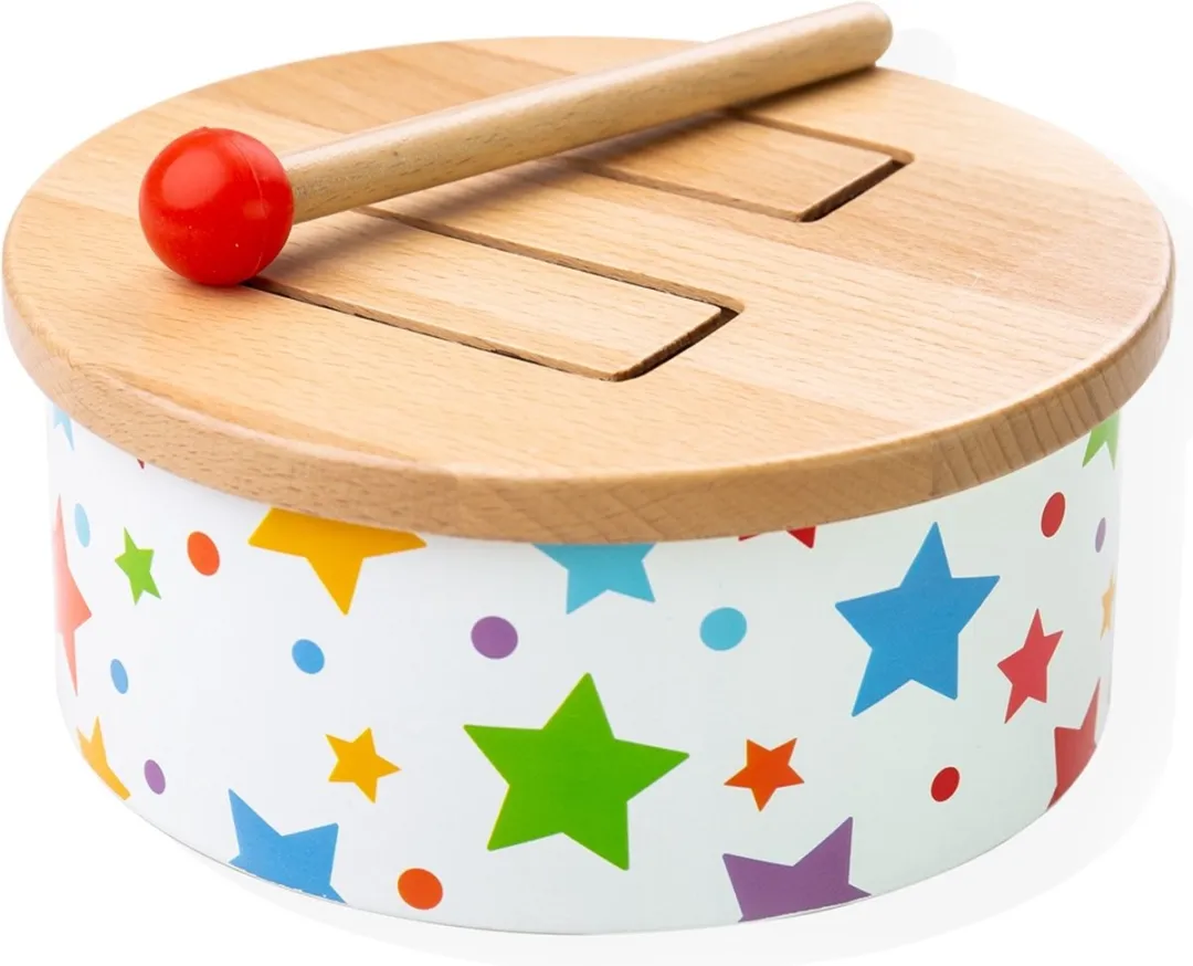 BIGJIGS Trommel Sterren Hout