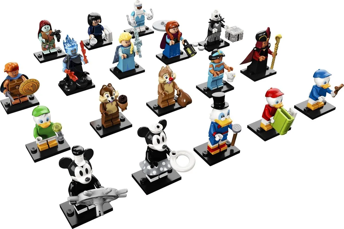 LEGO Disney Minifiguren Serie 2 71024 - 1 Stuk - Blauw - afbeelding 3 van 6