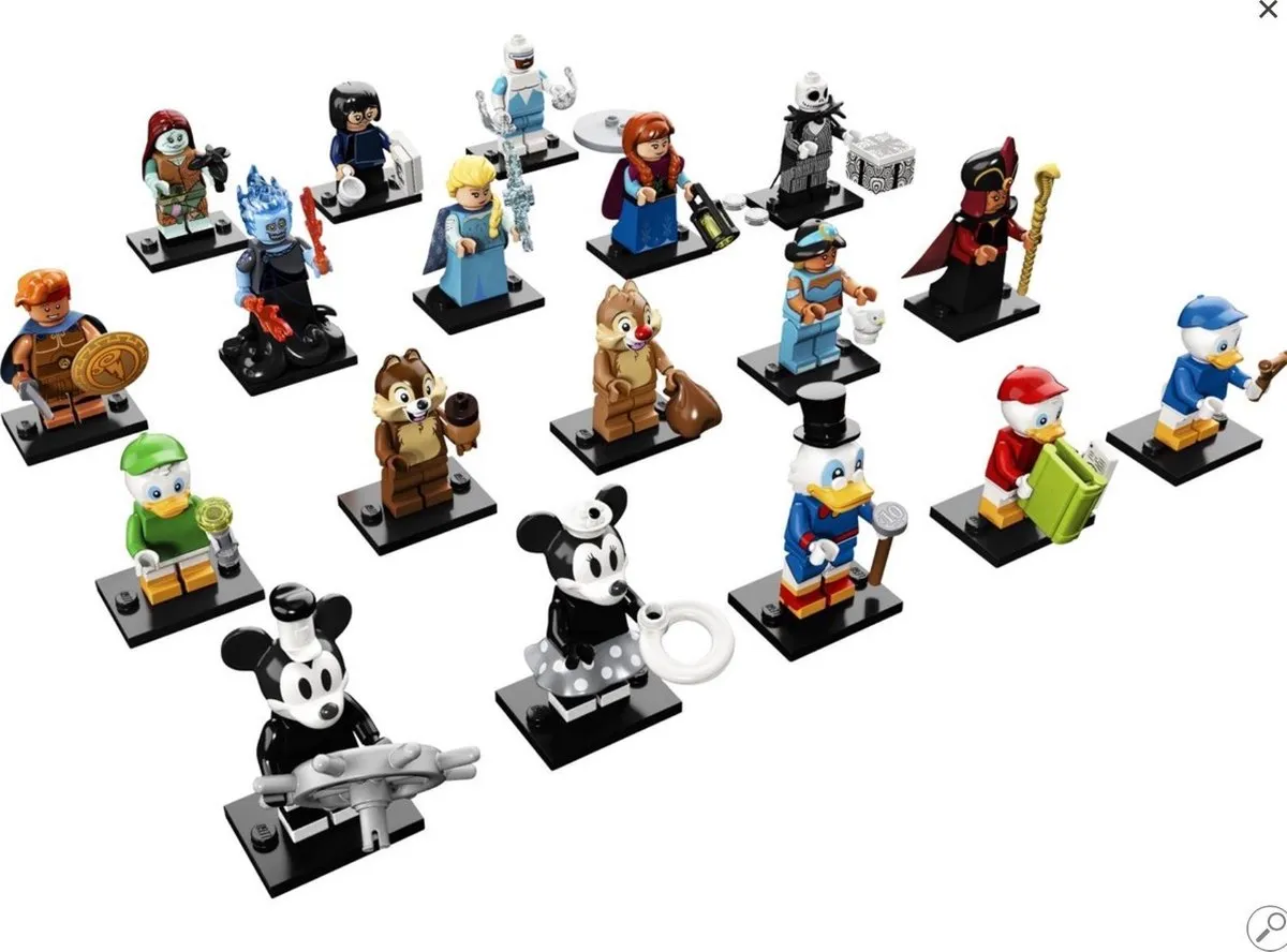 LEGO Disney Minifiguren Serie 2 71024 - 1 Stuk - Blauw - afbeelding 2 van 6