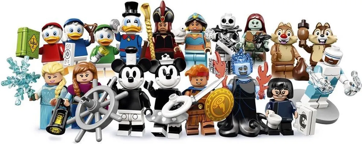 LEGO Disney Minifiguren Serie 2 71024 - 1 Stuk - Blauw - afbeelding 4 van 6
