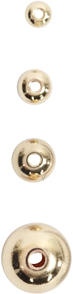 Creativ Company Wax Kralen 4mm - 150 Stuks - Goud