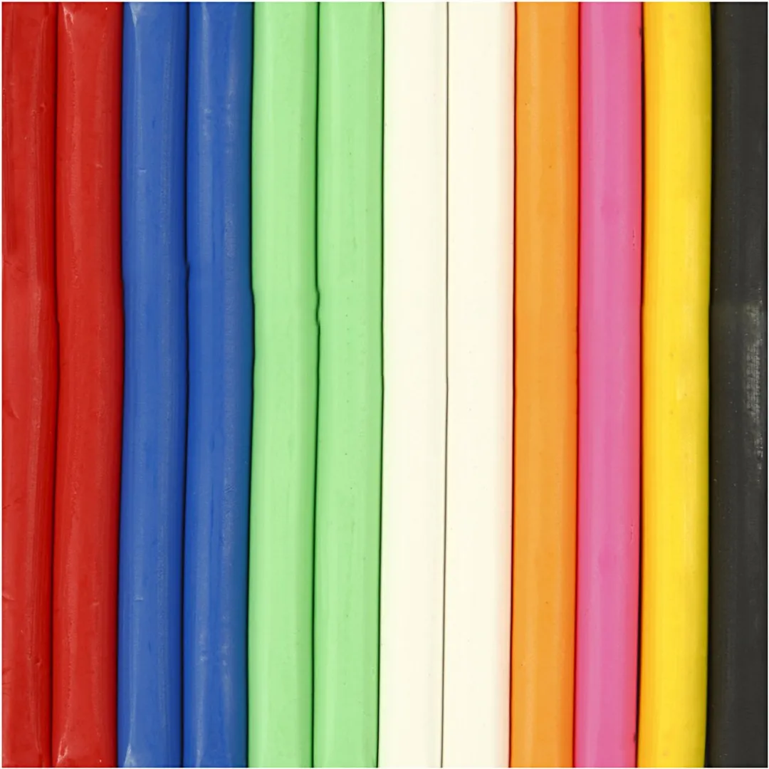 Creativ Company Soft Clay 8 Kleuren - 4kg