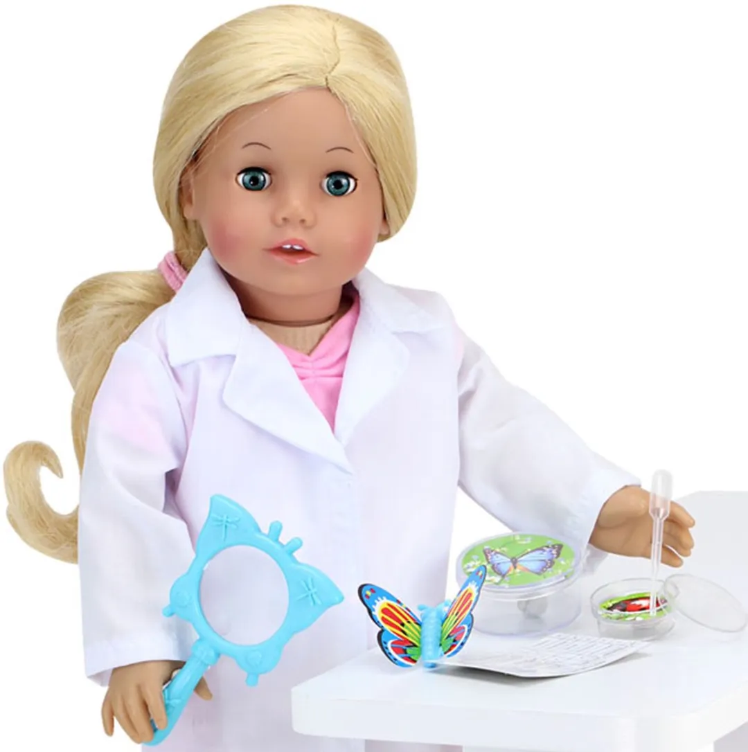 Sophia's Bioloog Outfit SS-BS-UPC - 14 Stuks - Modepop Accessoires - Kleurmix