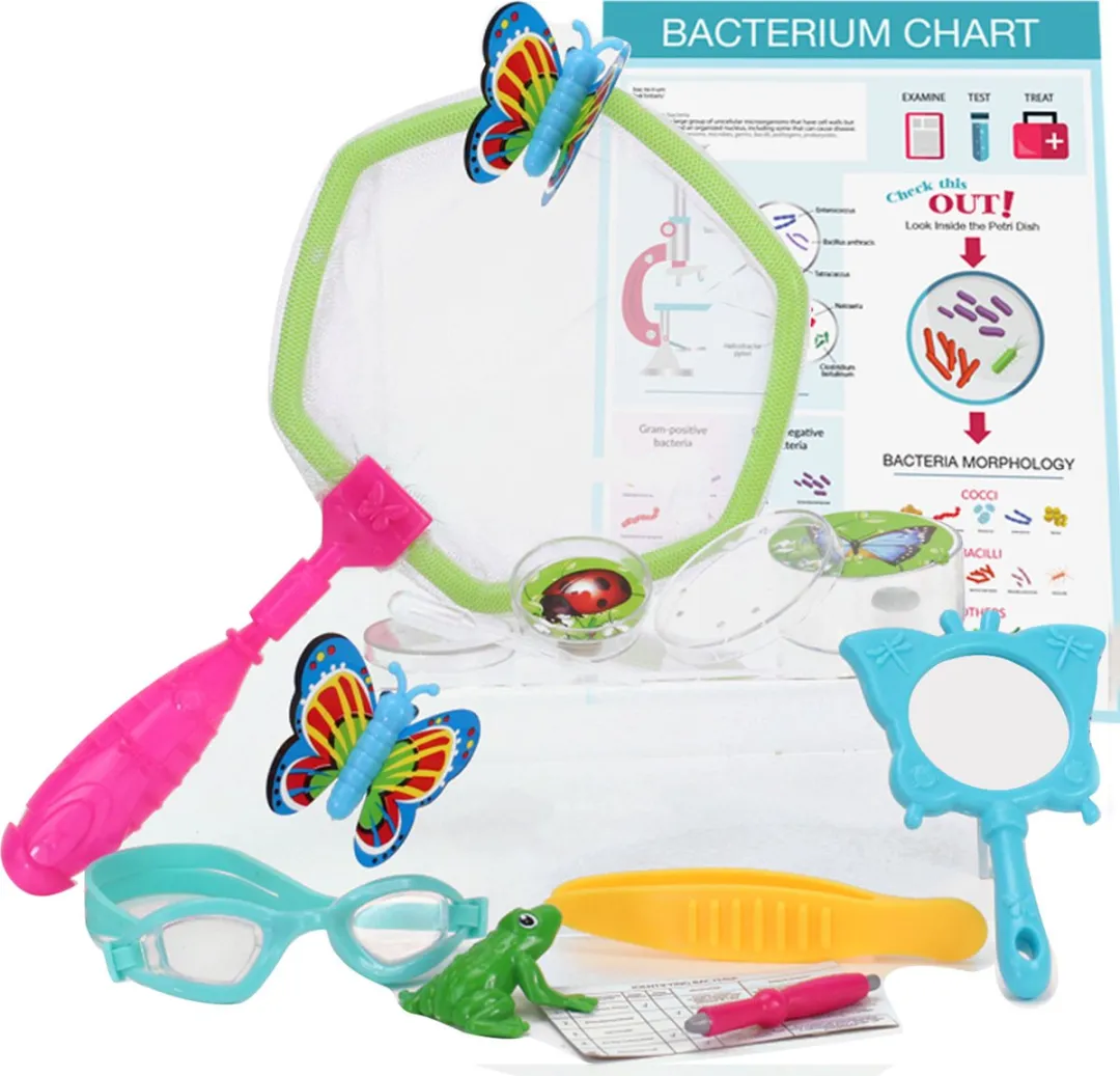 Sophia's Bioloog Outfit SS-BS-UPC - 14 Stuks - Modepop Accessoires - Kleurmix