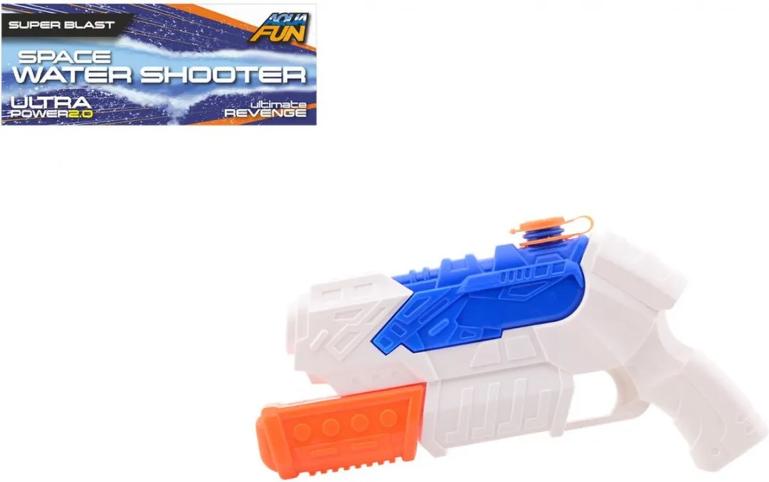 Johntoy Waterpistool - 3 Stuks - Wit/Blauw