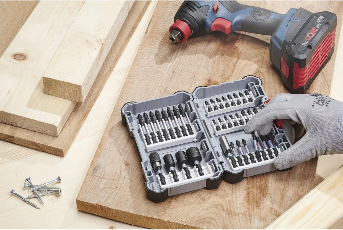Bosch Universeelboor & Schroevendraaierset 35-delig - Metaal