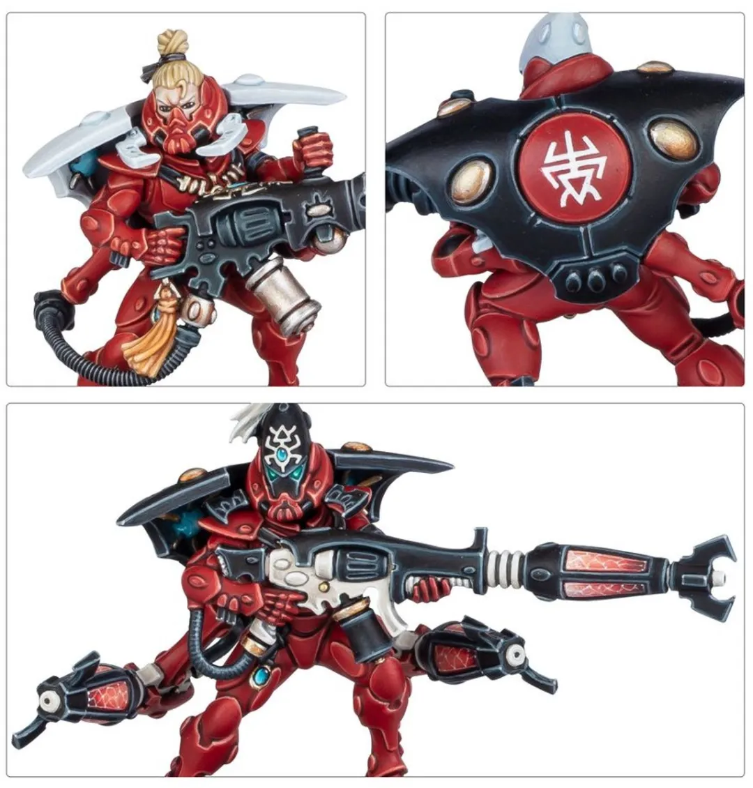 Games Workshop Warhammer 40K Aeldari Warp Spiders 46-43