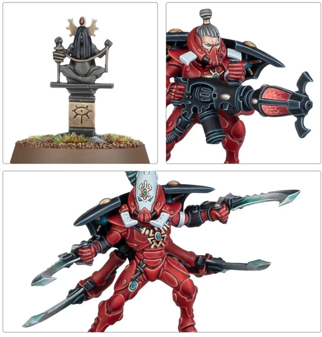 Games Workshop Warhammer 40K Aeldari Warp Spiders 46-43