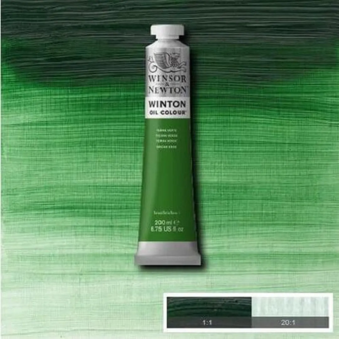 Winsor & Newton Winton Olieverf Terre Verte 200ml