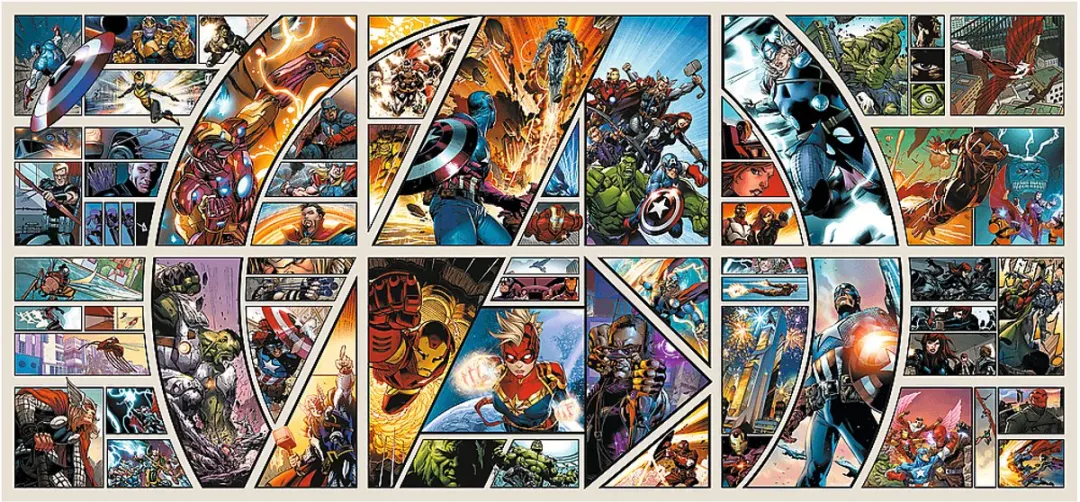 Trefl Marvel Across the Comic Universe Puzzel 9000 Stuks